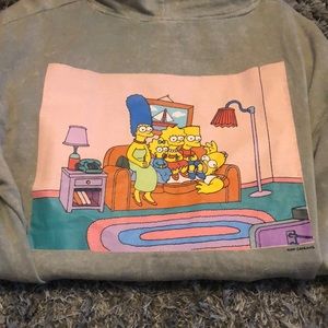 Simpsons oversized sweatshirt